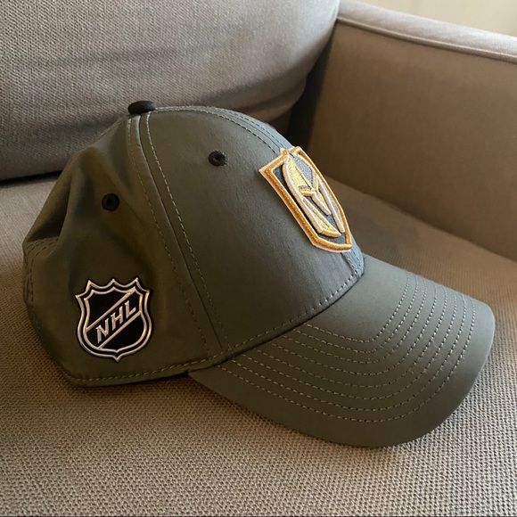 Mens Vegas Knights Pro Rinkside Speed Flex Fit Cap - Picture 2 of 7